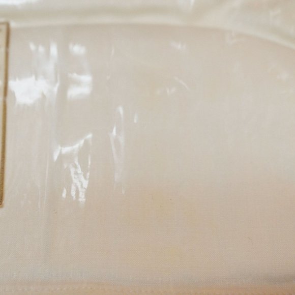 NWD Vtg Stevens Beauticale Cotton 200 Thread (2) Cream Pillow Cases 42 x 38.5 - Picture 8 of 9